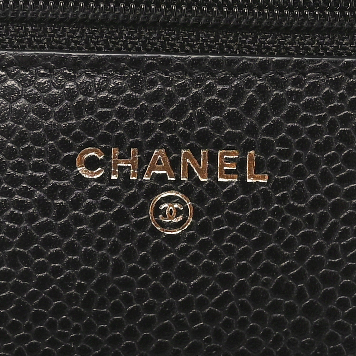 Chanel Caviar Quilted Wallet on Chain WOC Black 6 of 11