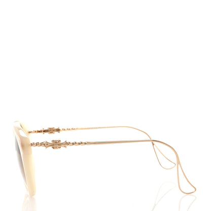 Chrome Hearts Metal Acetate Jenna Se Quoi Sunglasses White 3 of 7