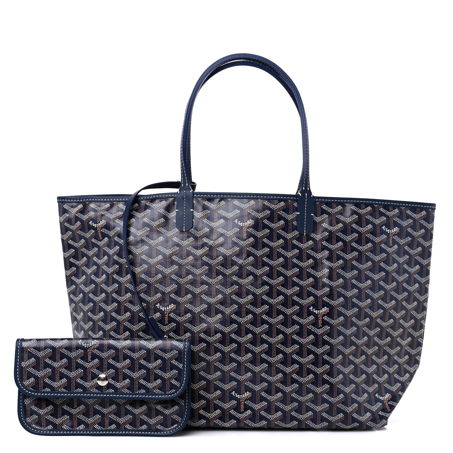 Goyard Goyardine Saint Louis PM Navy 1 of 9
