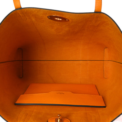Mulberry Small Classic Grain Bayswater Tote Amber 5 of 9
