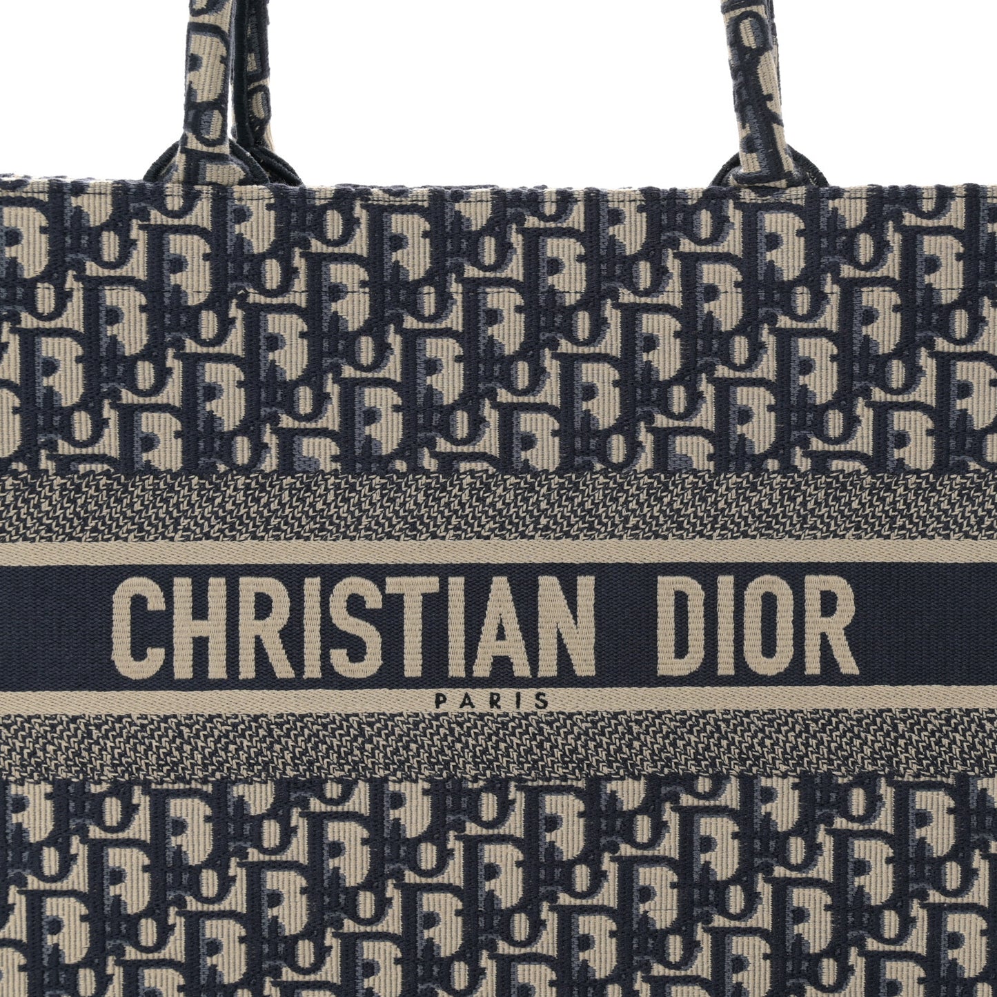 Oblique Medium Book Tote Blue Multicolor