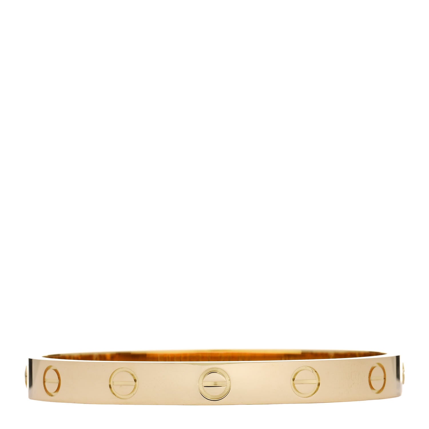 Cartier 18K Yellow Gold LOVE Bracelet 15 1 of 10