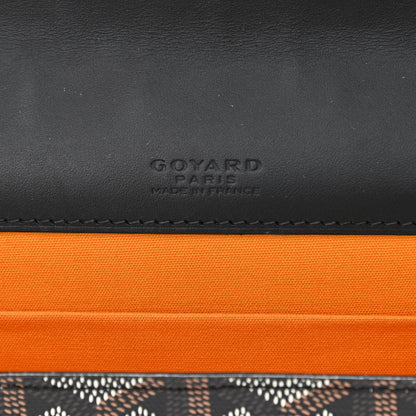Goyard Goyardine Monte Carlo Bois Clutch With Strap Black 6 of 11
