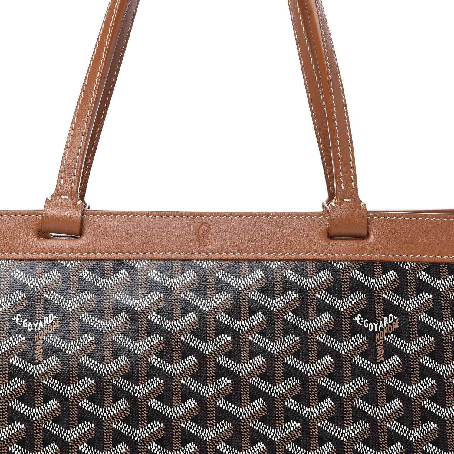 Goyard Goyardine Bellechasse PM Black Gold 11 of 12