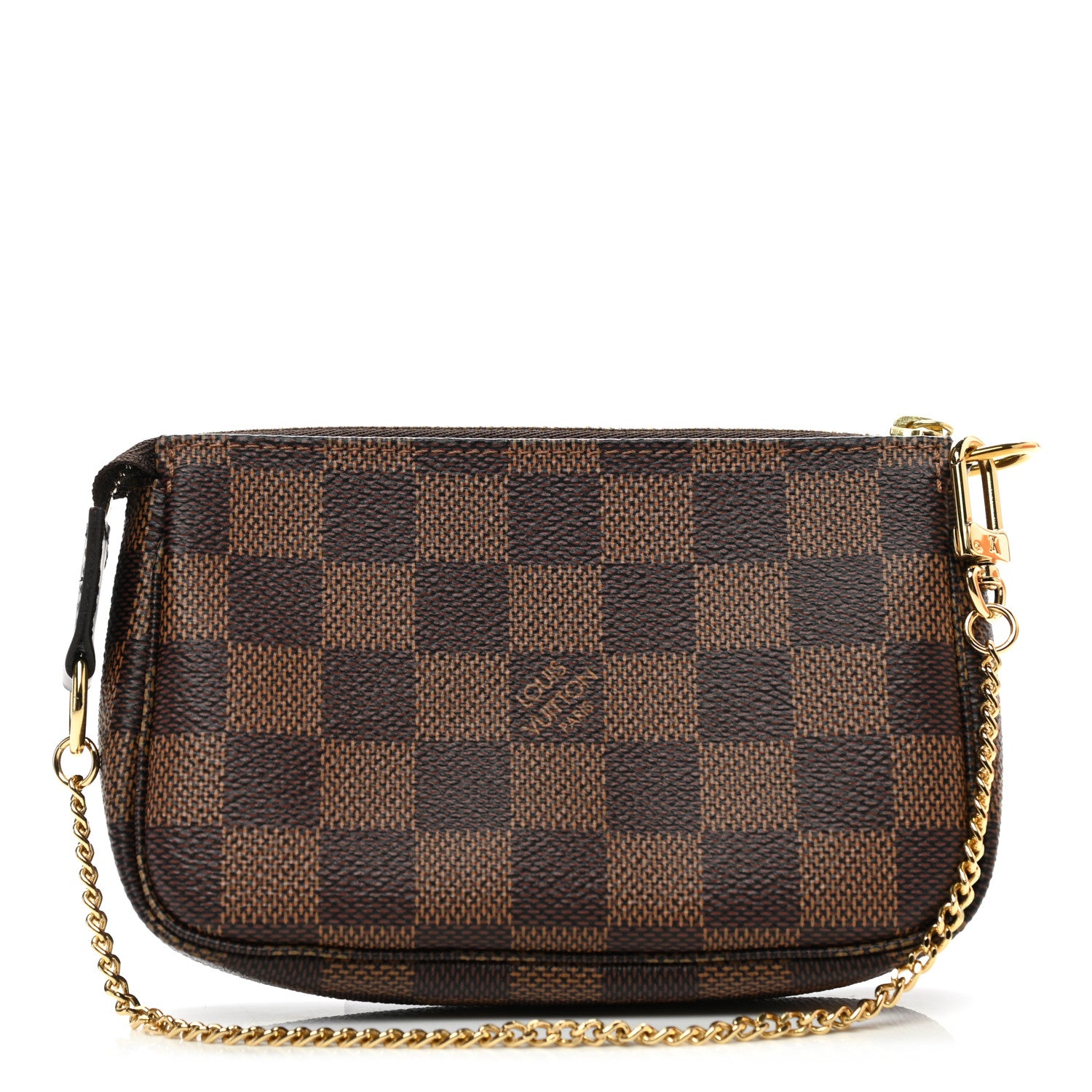 Louis Vuitton Damier Ebene Mini Pochette Accessories 1 of 8