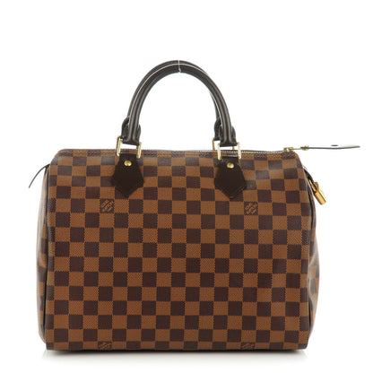 Louis Vuitton Damier Ebene Speedy 30 1 of 7