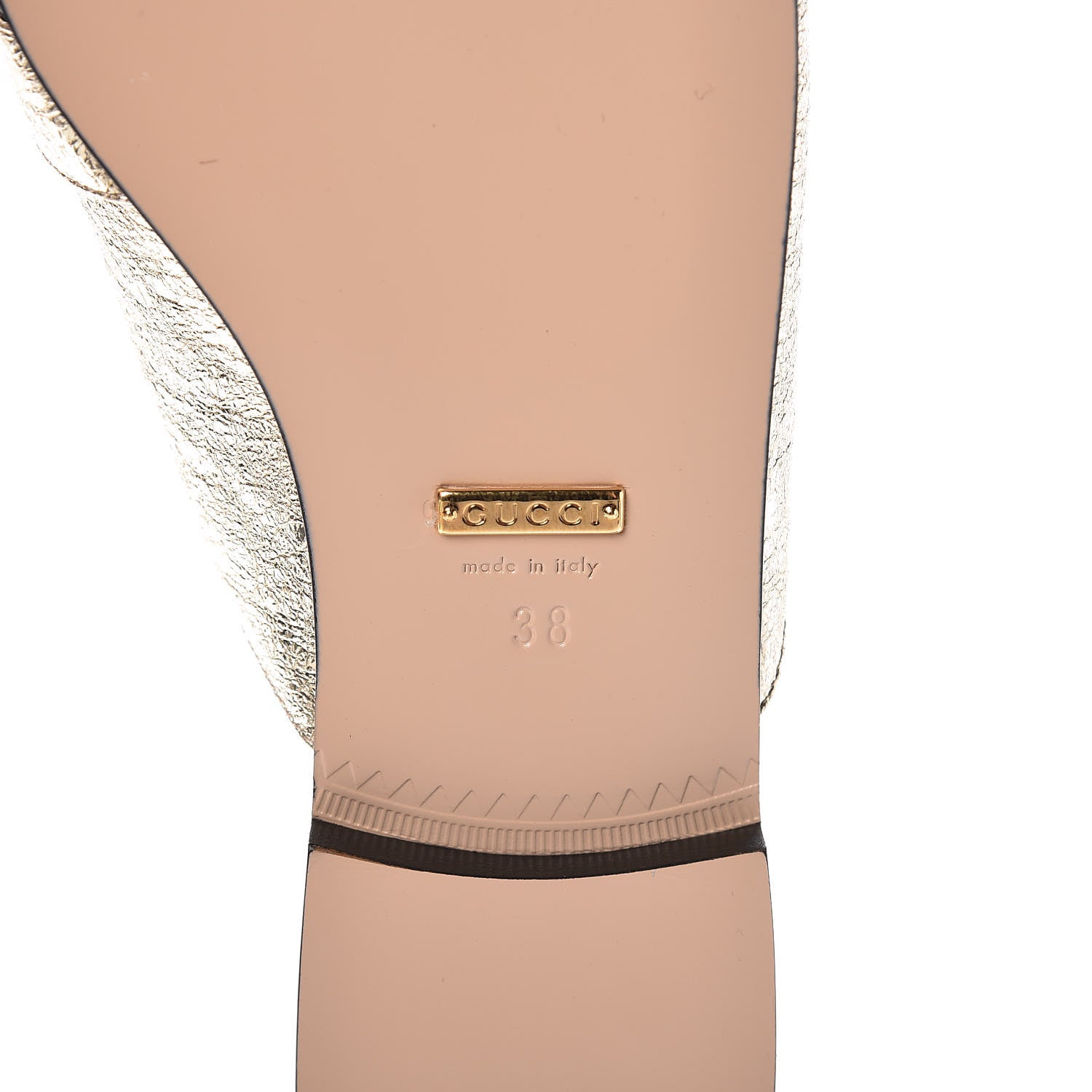 Gucci Galassia Womens GG Marmont Fringe Slippers 38 Platino 6 of 8