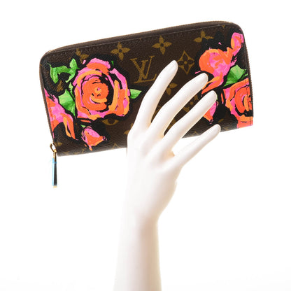 Louis Vuitton Monogram Roses Zippy Wallet 2 of 7