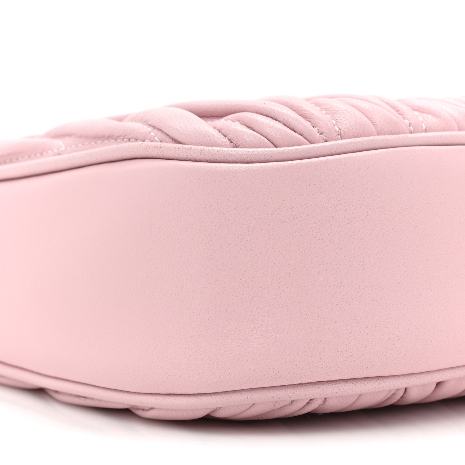 Miu Miu Nappa Matelasse Shoulder Bag Alabastro 7 of 8