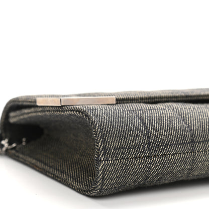 Chanel Denim Chocolate Bar Flap 8 of 9