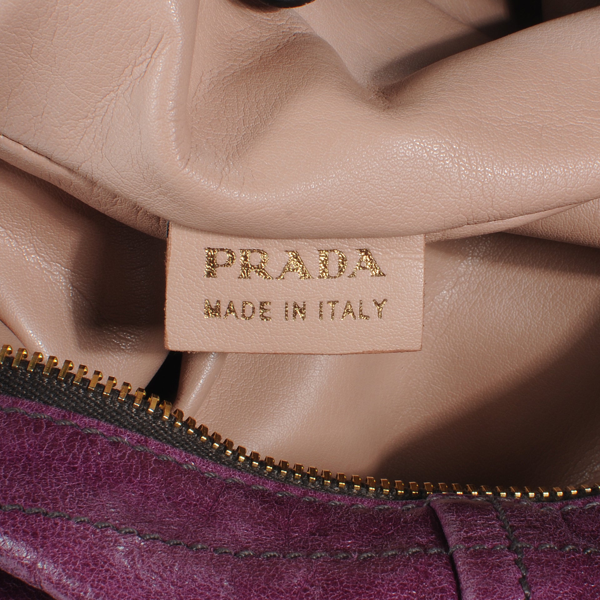 Prada Vitello Shine Hobo Erica 8 of 10
