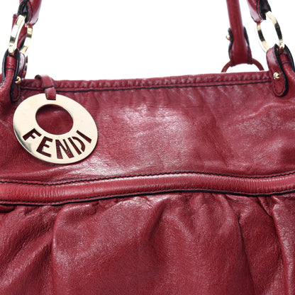 Fendi Calfskin Large Chef Shopper Tote Rosso 17 of 17