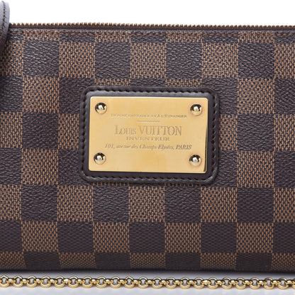 Louis Vuitton Damier Ebene Eva Clutch 10 of 10