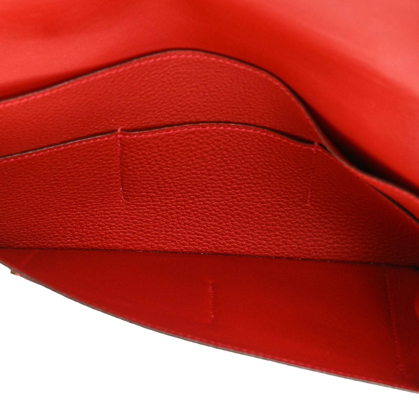 Togo Dogon Duo Wallet Rouge Casaque