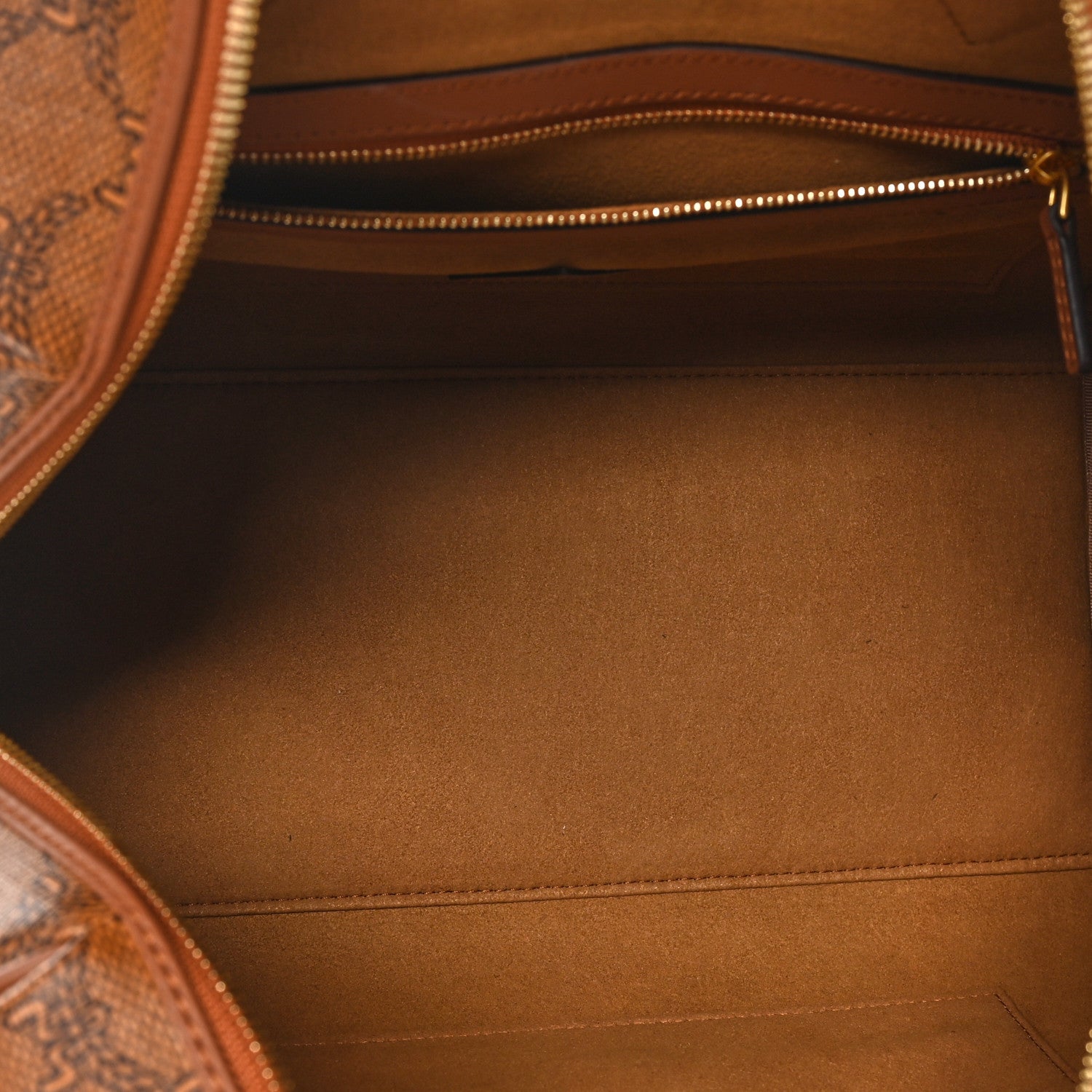 MCM Lauretos Nappa Medium Ella Boston Bag Cognac 5 of 9
