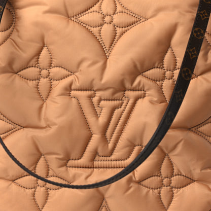 Louis Vuitton Nylon Monogram Giant Onthego GM Beige 7 of 10