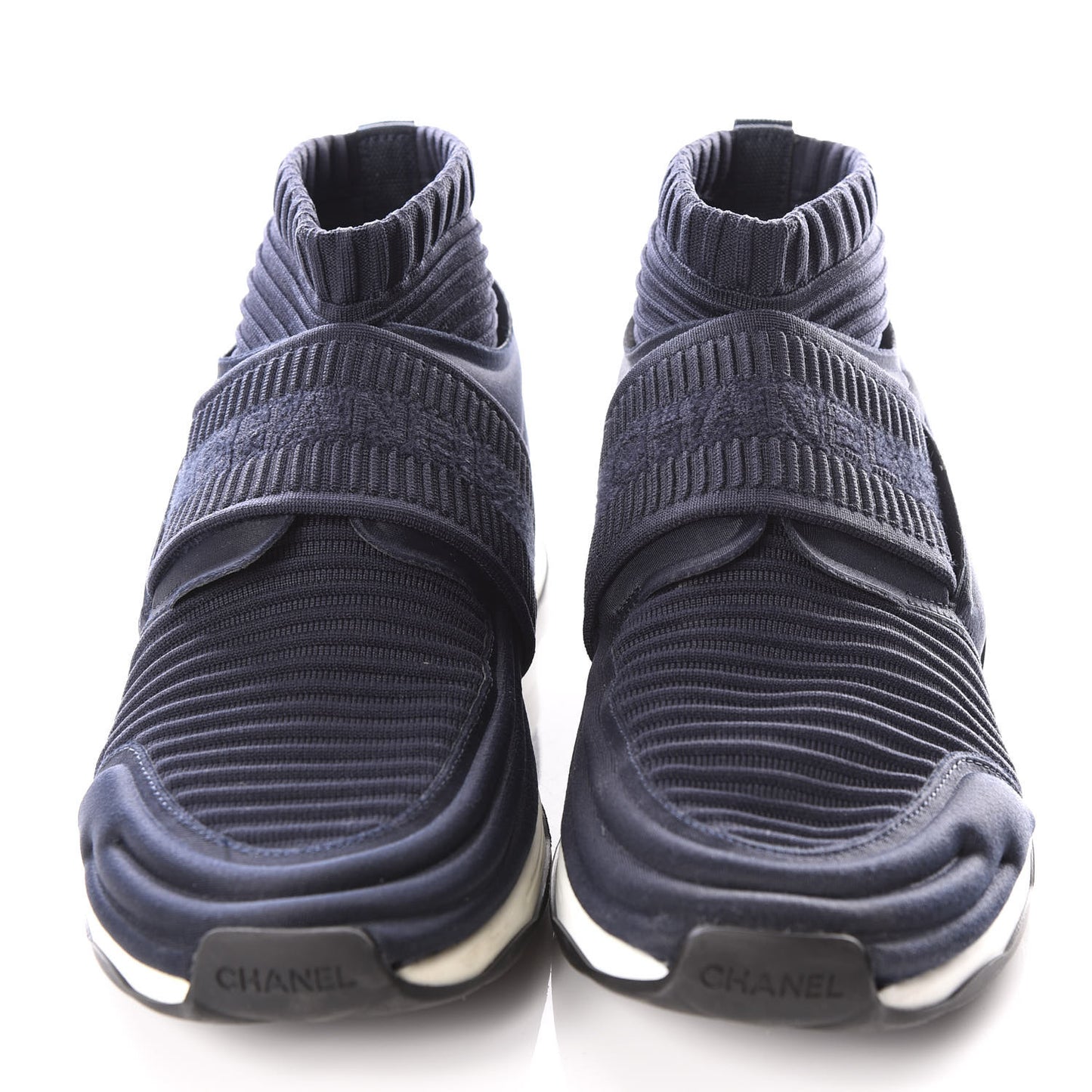 Stretch Fabric CC Sneakers 39 Blue