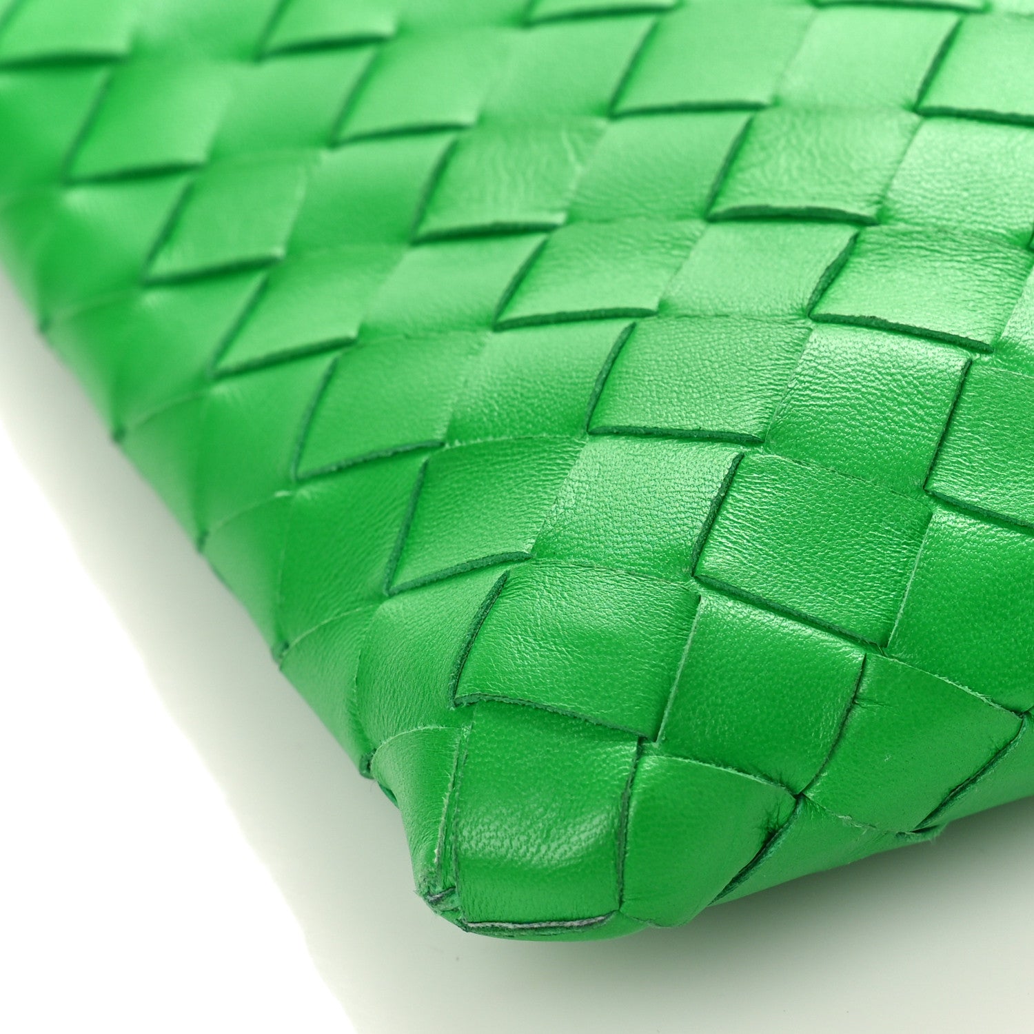 Bottega Veneta Nappa Intrecciato Pouch Parakeet 7 of 8