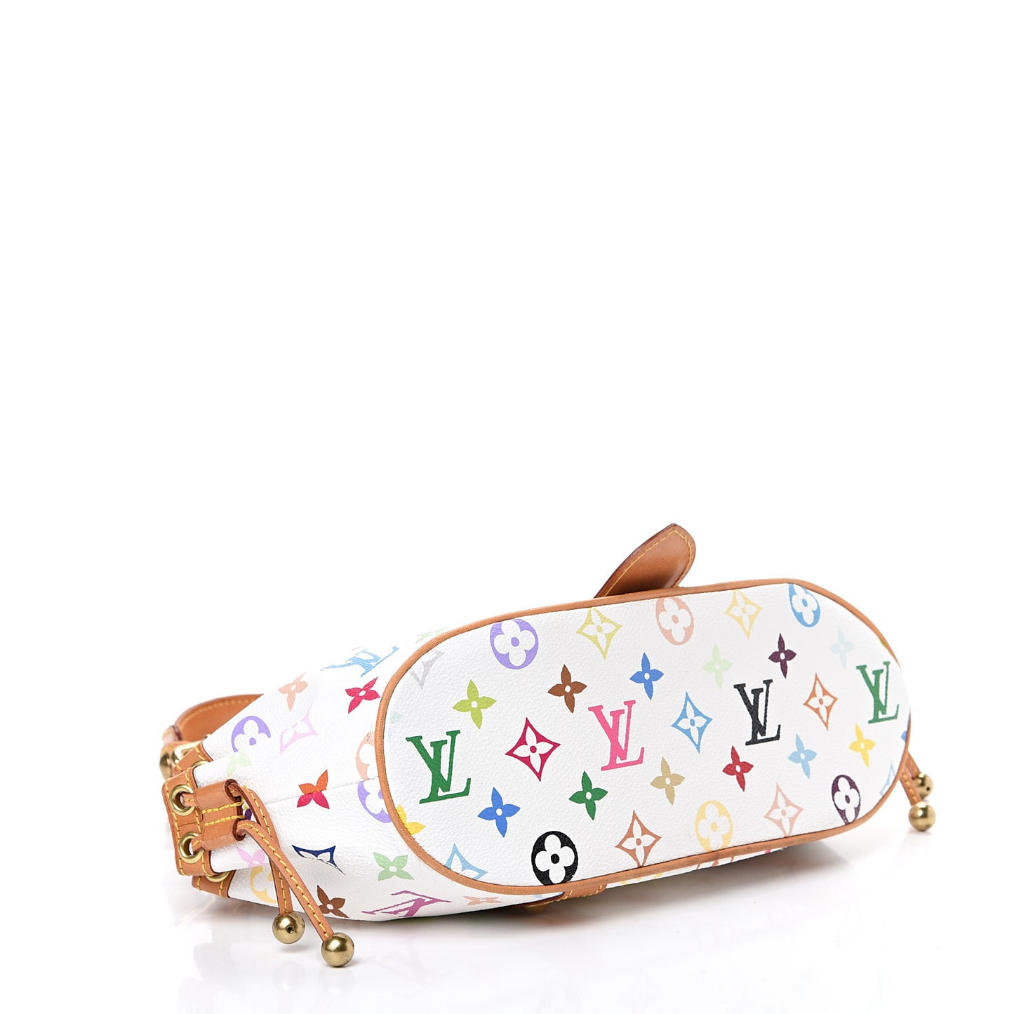 Monogram Multicolor Theda GM White