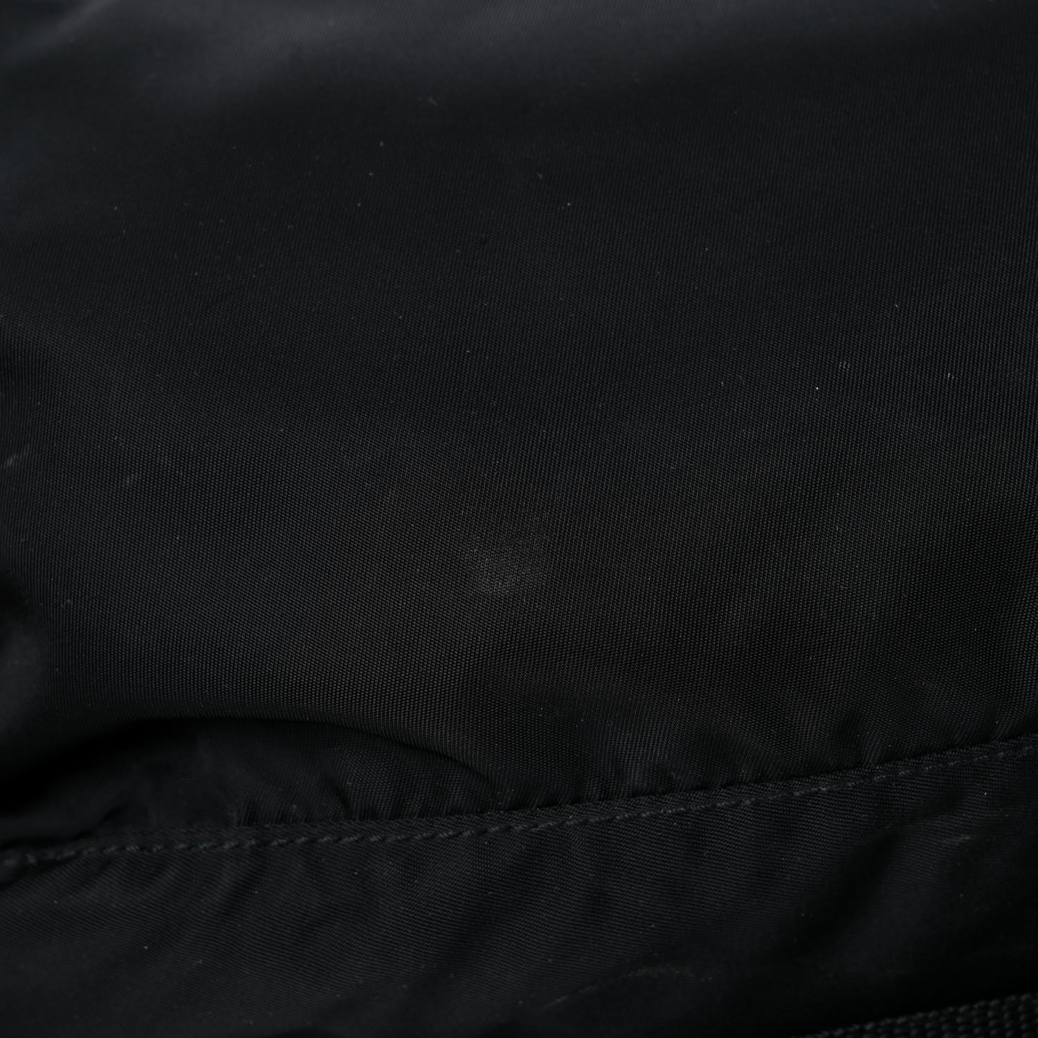 Prada Tessuto Nylon Saffiano Messenger Bag Black 13 of 15