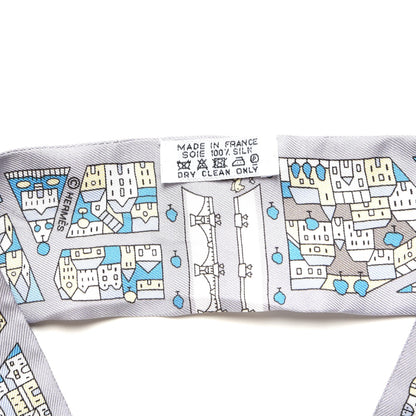 Hermes Silk Rire Droite Rive Gauche Twilly 3 of 6