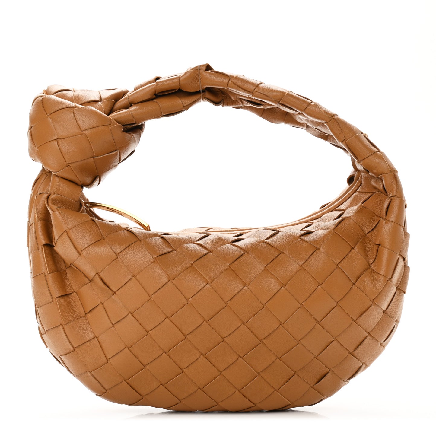 Nappa Intrecciato Mini Jodie Caramel
