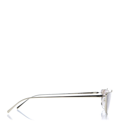 Prada Cat Eye Sunglasses SPR 64U Light Gold 3 of 8