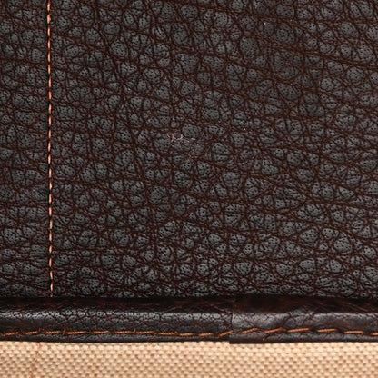 Hermes Buffle Skipper Toile Garden Party 36 MM Tote Marron Fonce 13 of 20