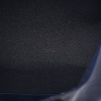 Christian Dior Coated Canvas Duffle Navy Blue 7 of 9