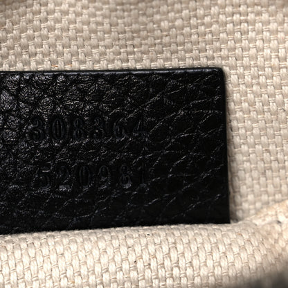 Gucci Pebbled Calfskin Small Soho Disco Bag Black 8 of 11