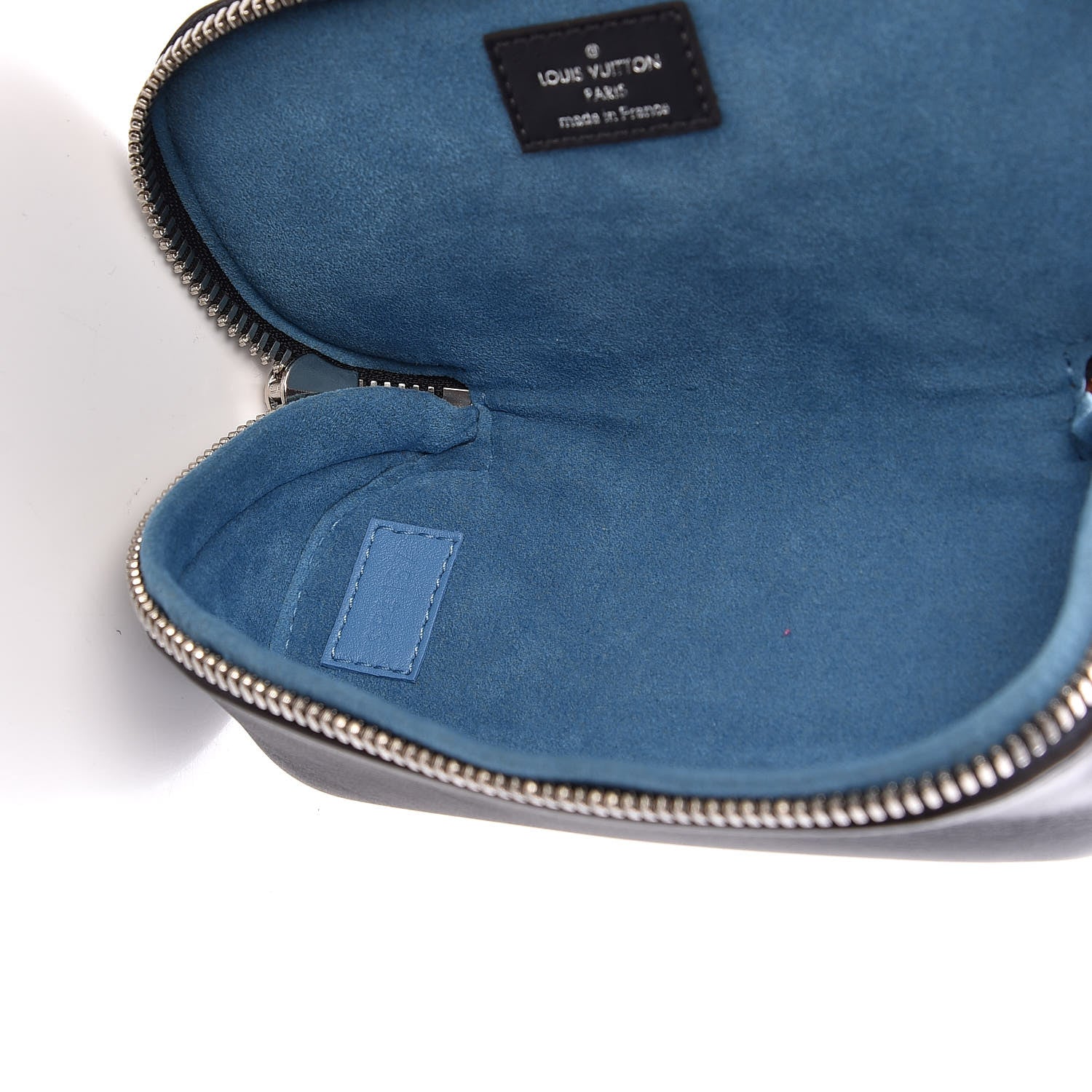 Louis Vuitton Monogram Emilie Zippered Sunglasses Case Navy 5 of 9