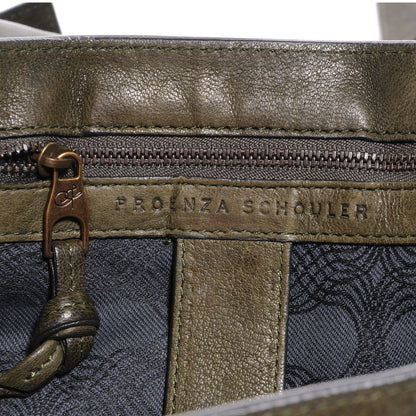 Proenza Schouler Lambskin PS1 Medium Satchel Military 7 of 12