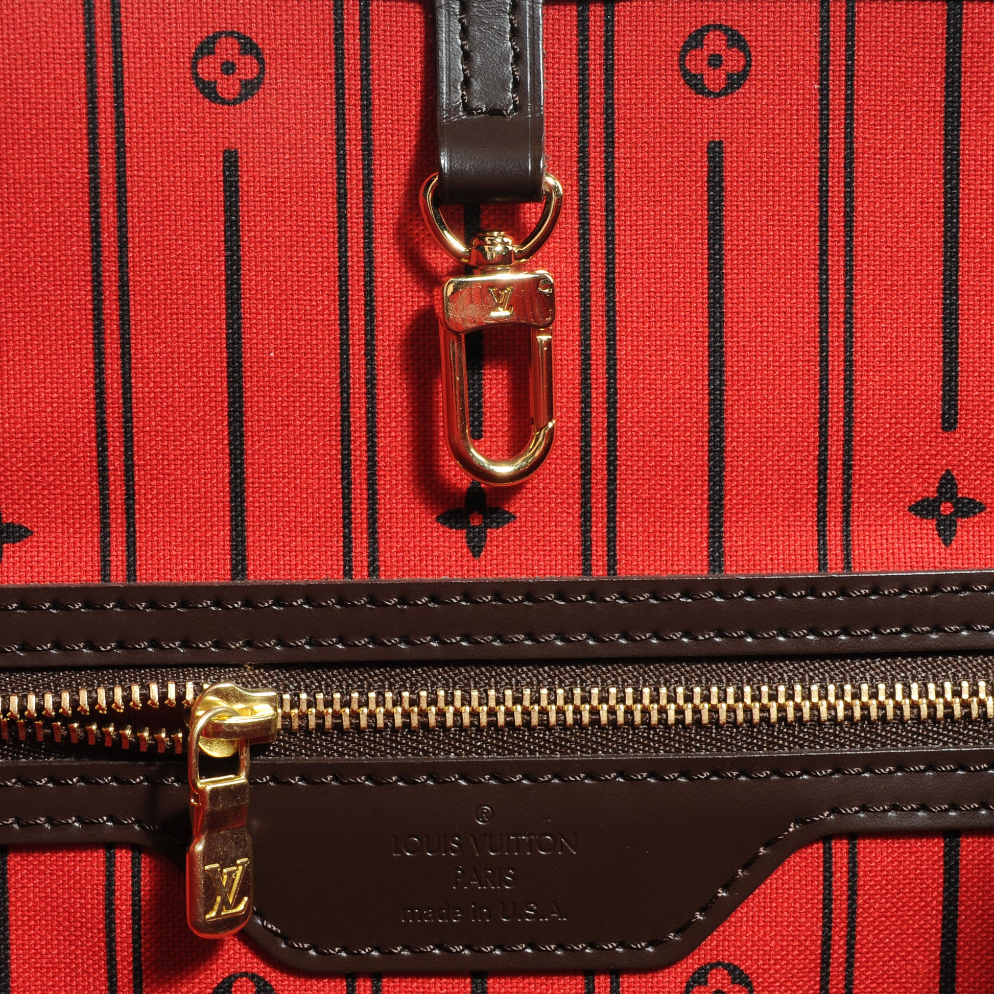 Louis Vuitton Damier Ebene Neverfull GM 6 of 8