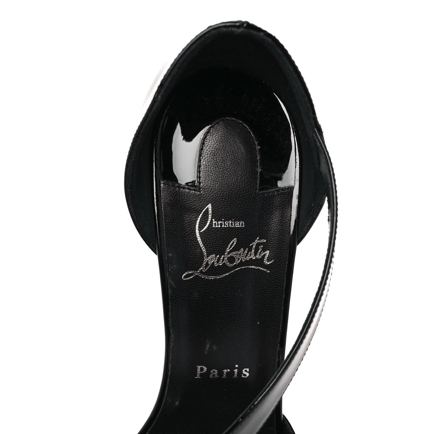 Christian Louboutin Patent Astrid 100 Pumps 39.5 Black 7 of 7