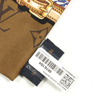 Louis Vuitton Silk Monogram Confidential Garden Bandeau Brown 3 of 3