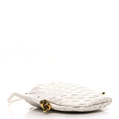 Bottega Veneta Nappa Intrecciato Small Solstice Hobo White 4 of 11