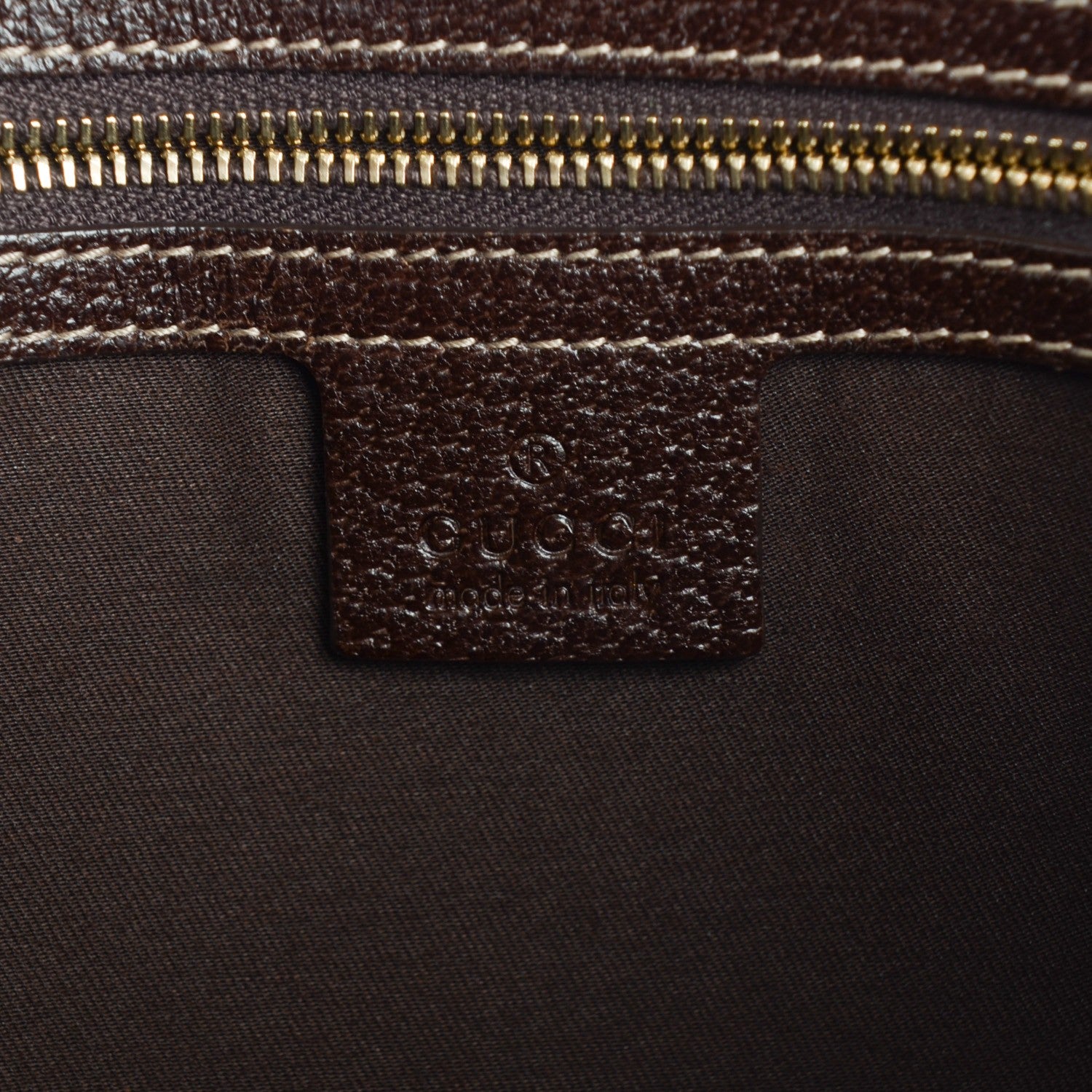 Gucci Monogram Medium Charmy Tote Brown 6 of 8