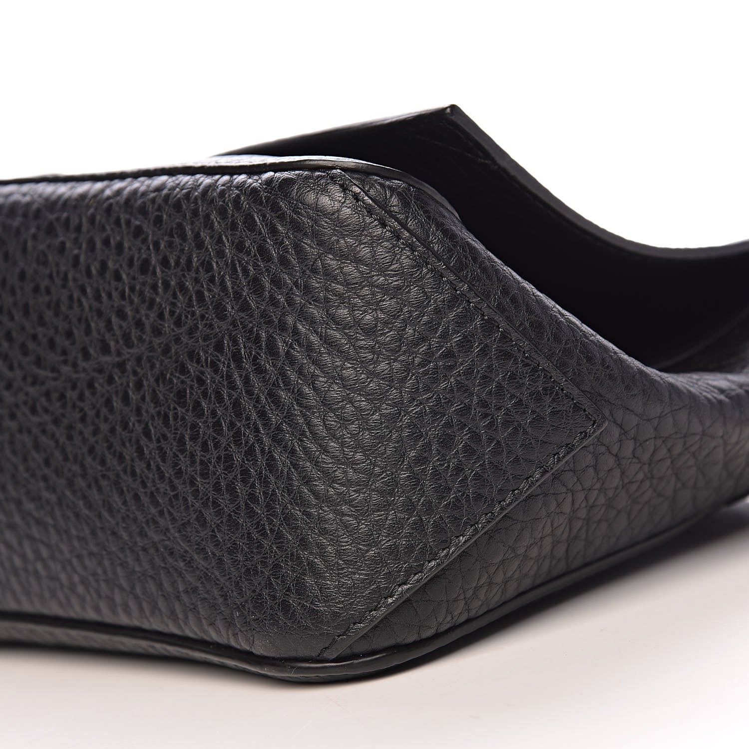 Proenza Schouler Pebbled Calfskin Small Courier Black 10 of 11