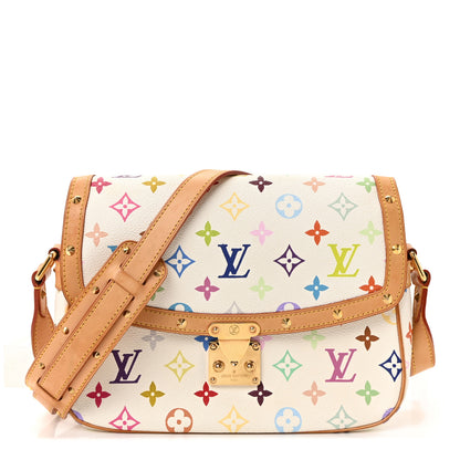 Louis Vuitton Monogram Multicolor Sologne White 1 of 9
