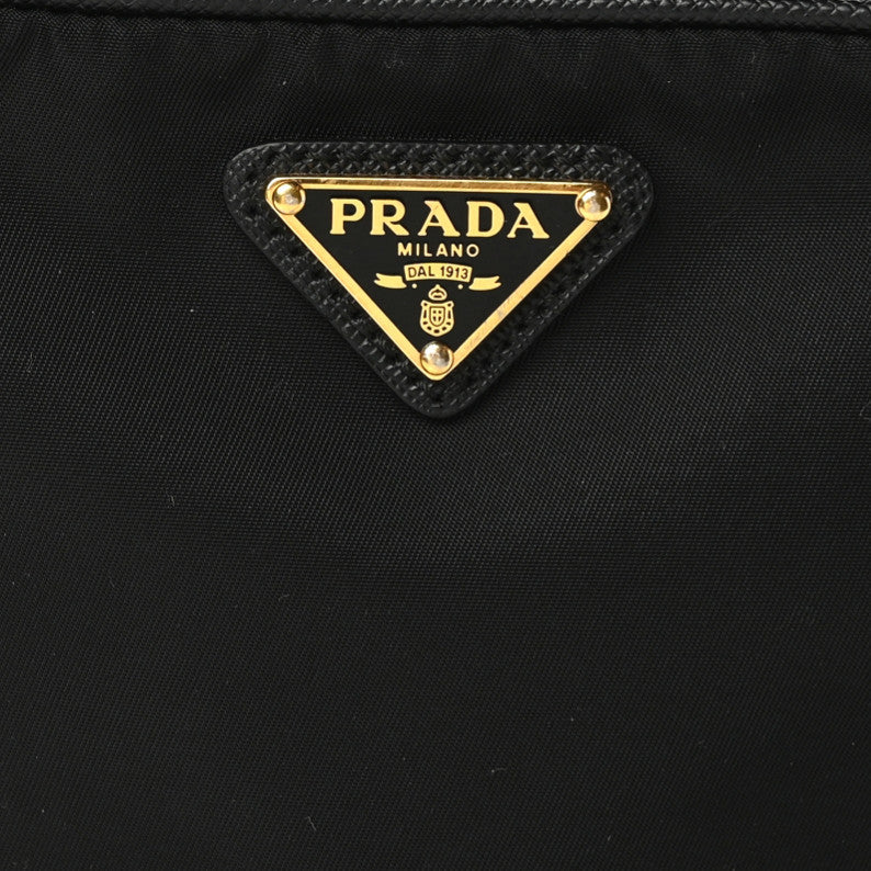 Prada Nylon Saffiano Double Zip Camera Bag Black 9 of 9