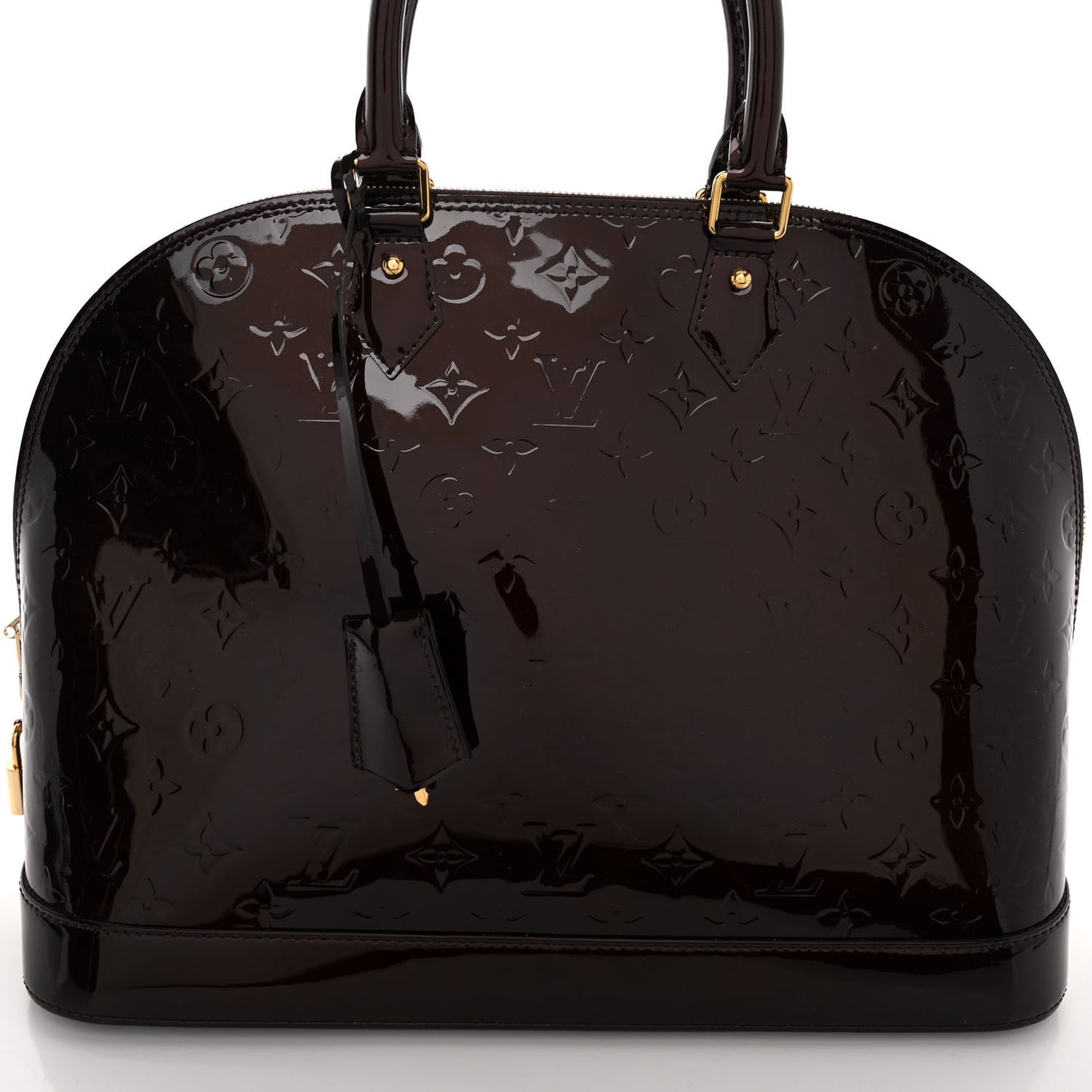 LOUIS VUITTON Vernis Alma GM Amarante