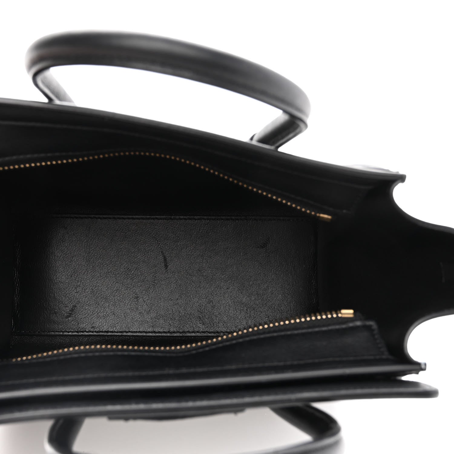 Celine Lizard Smooth Calfskin Nano Tri-Color Luggage Mineral 5 of 14