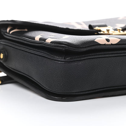 Louis Vuitton Empreinte Monogram Giant Pochette Metis Black Beige 9 of 11