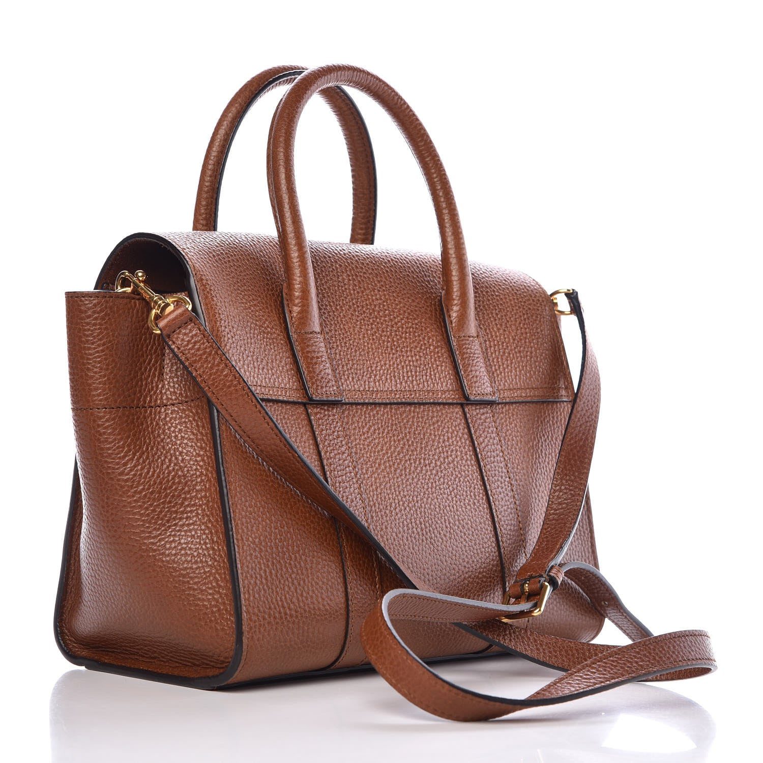 Mulberry Classic Grain Small New Bayswater Oak 3 of 7