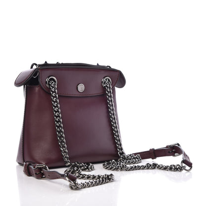 Fendi Vitello Century Opaco Mini Back to School Backpack Bordeaux 4 of 12