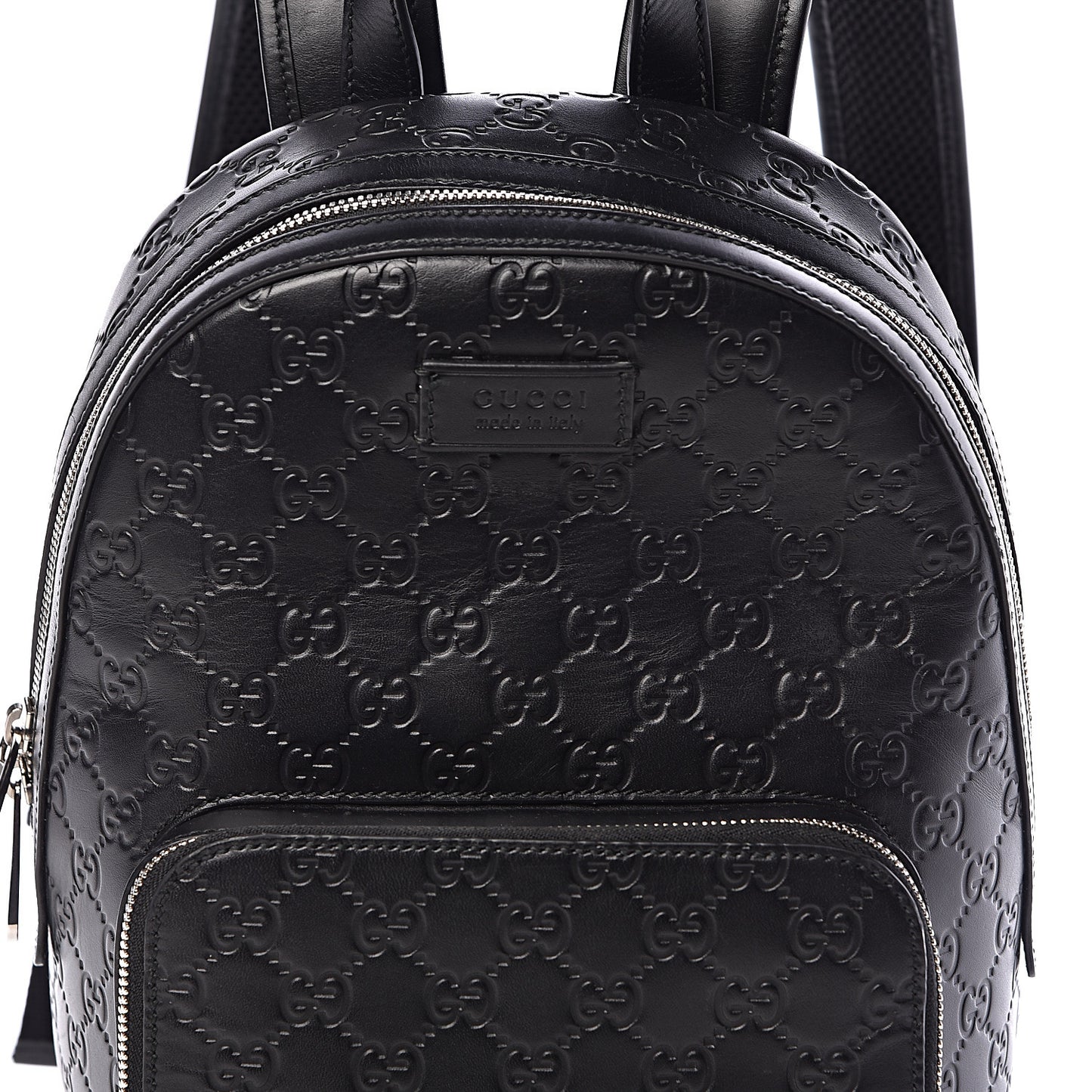 Guccissima Signature Small Day Backpack Black
