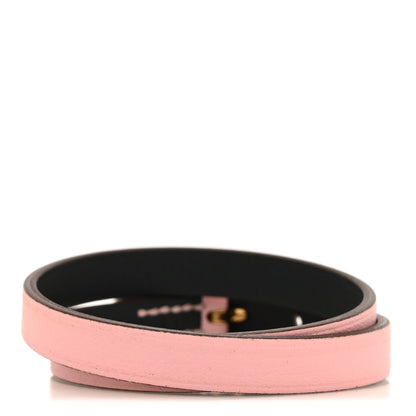 Hermes Swift Behapi Double Tour Bracelet T3 Mauve Pale 4 of 12