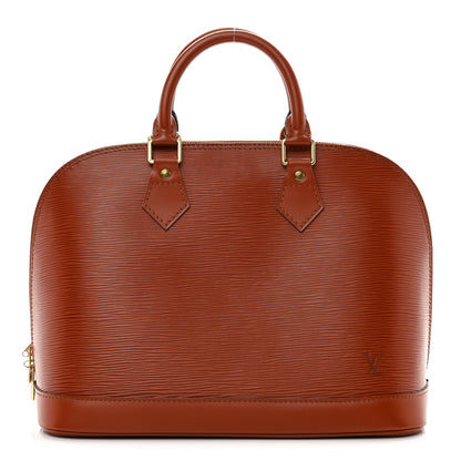 Louis Vuitton Epi Alma PM Kenyan Fawn 1 of 8