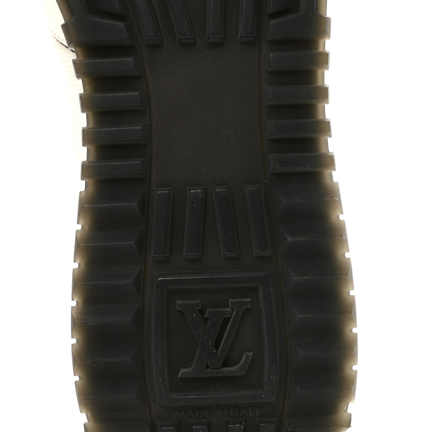 Calfskin Monogram Run Away Sneakers 39 White