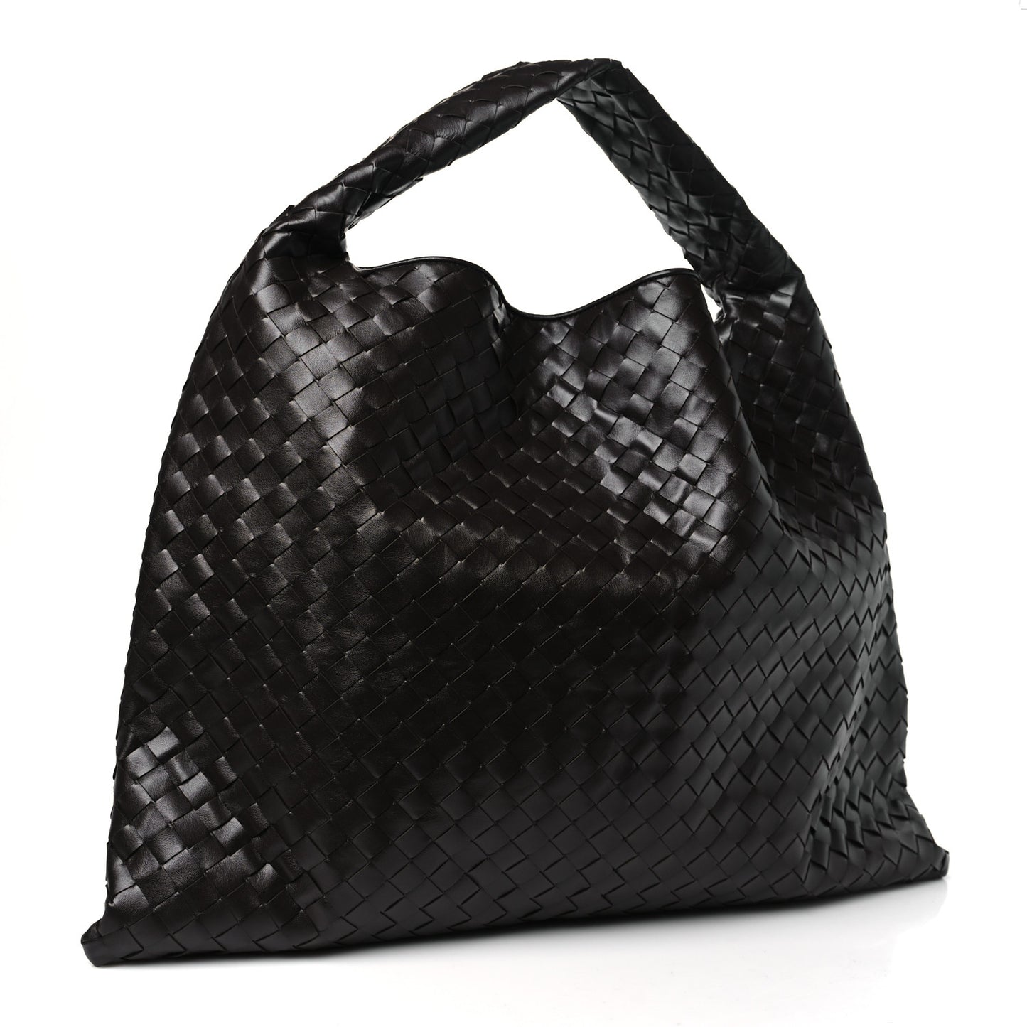 Calfskin Intrecciato Large Hop Fondant
